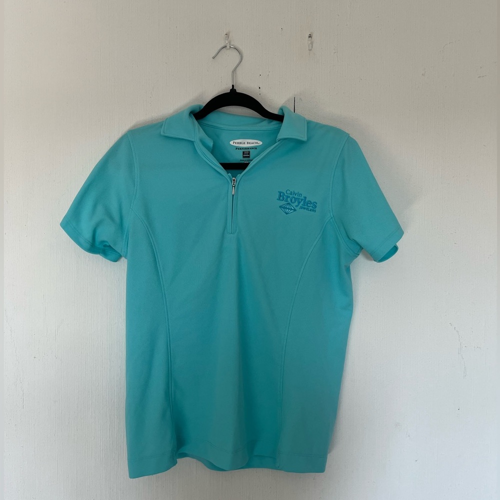 Blue Pebble Beach Polo